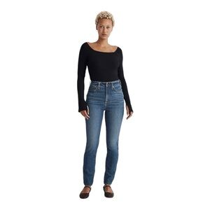 Madewell The Curvy Perfect Vintage Jean. Sz 23.